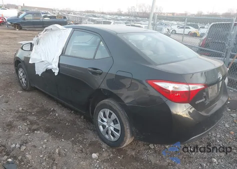 2015 Toyota Corolla L z USA, uszkodzony, nr VIN 2T1BURHE1FC473082